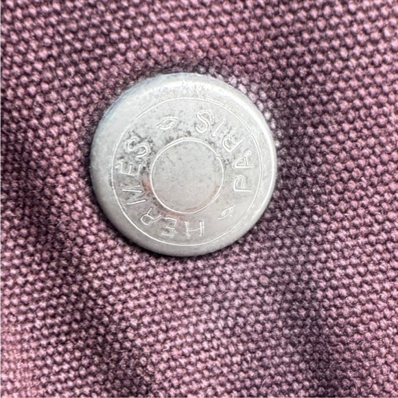 EUC Hermès Fourre‑Tout MM Toile Tote Bag - Picture 13 of 13